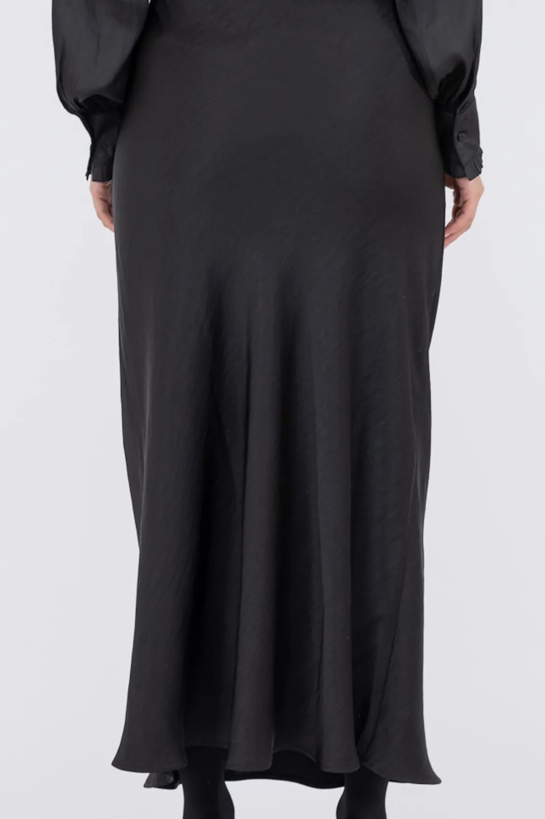 Neo Noir Nederdele<Vicky Heavy Sateen Skirt