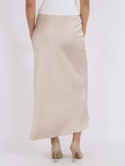 Neo Noir Nederdele<Vicky Heavy Sateen Skirt