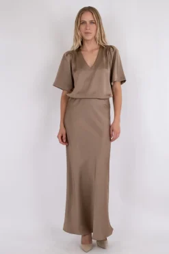 Discount Vicky Heavy Sateen Skirt Sæt 🛍️|Nederdele