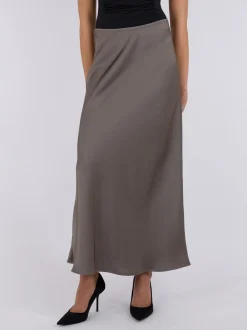 Neo Noir Nederdele<Vicky Heavy Sateen Skirt