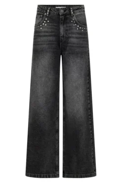 Co´Couture Sæt 🛍️|Bukser, Jeans & Leggings<Vickycc Stud Wide Jeans 31638