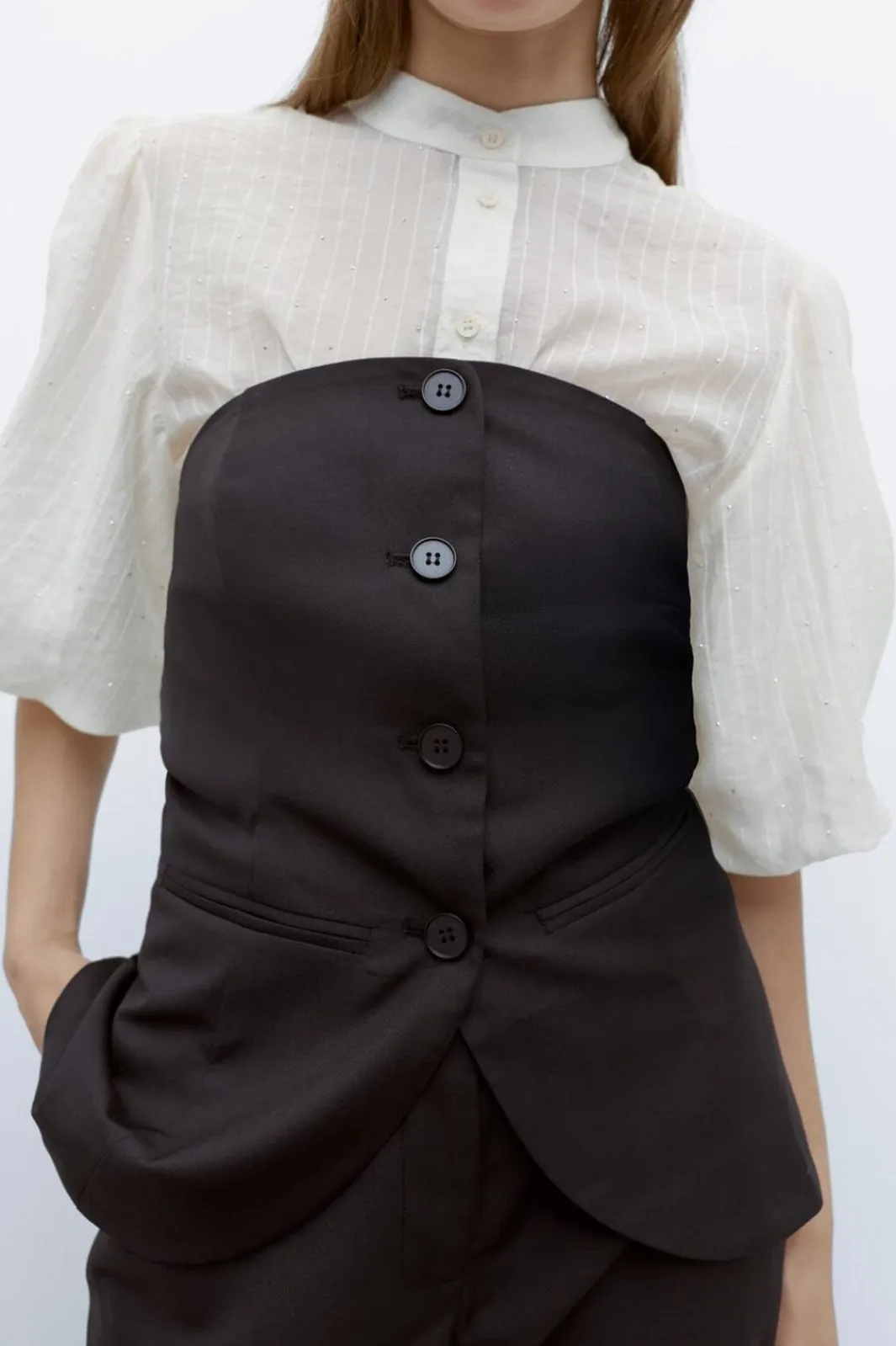 Vila Sæt 🛍️|T-Shirts & Toppe<Vigilja Vest