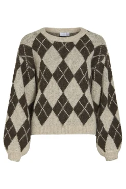 Sale Vikarley L/S Knit Pullover Strik|Bluser & Skjorter