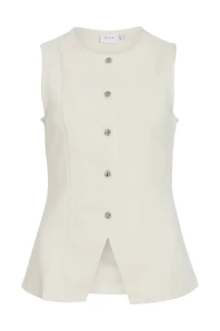 Vila T-Shirts & Toppe<Vimerlano O-Neck S/L Vest