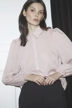 Co´Couture Bluser & Skjorter|Ammevenligt Tøj<Violacc Smock Shirt 35897