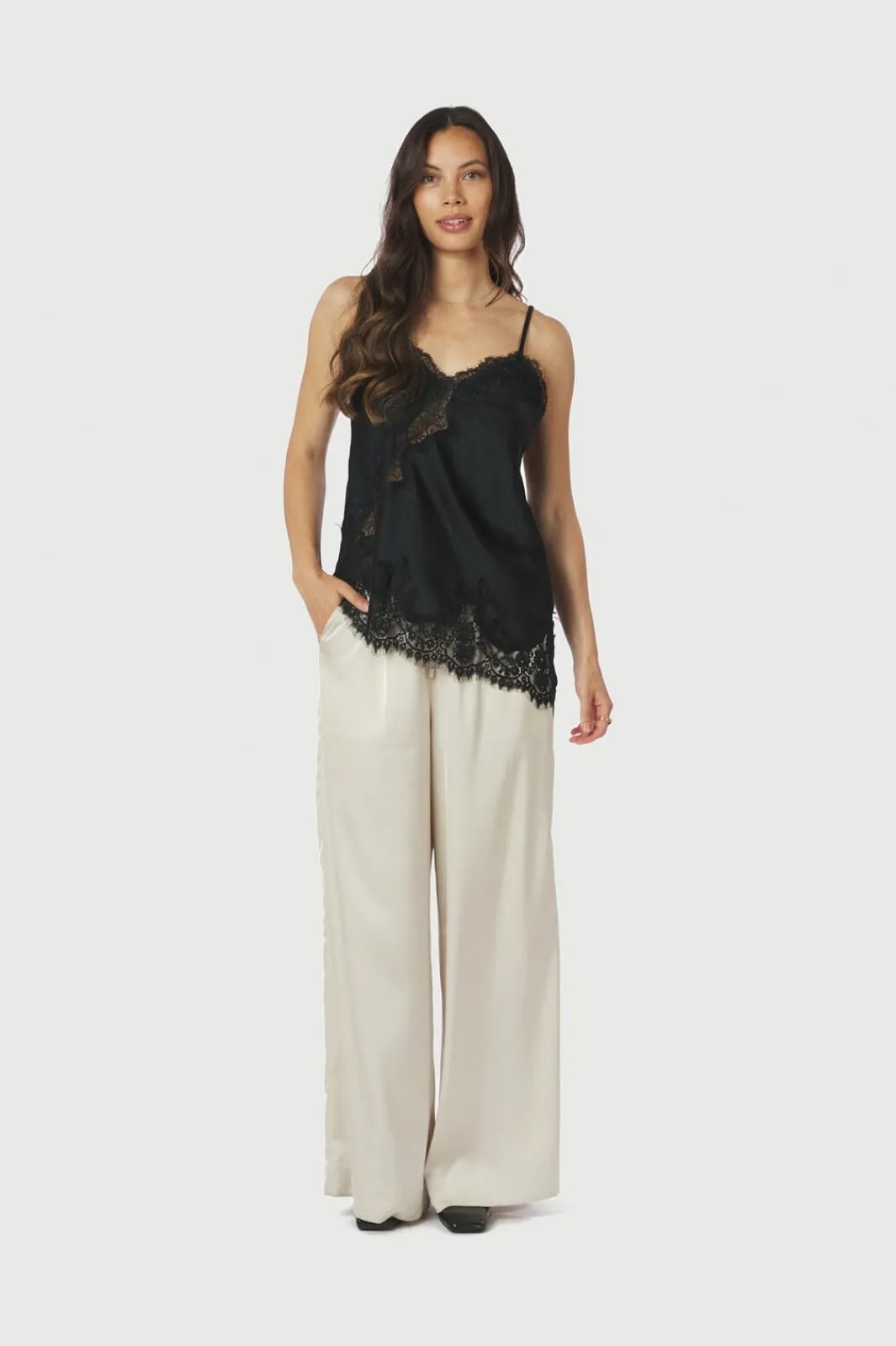 Viole Lace Top 167409 T-Shirts & Toppe