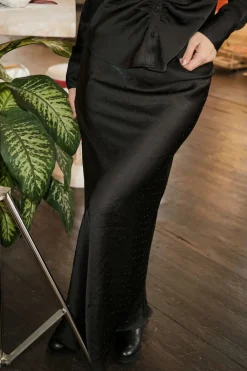 Online Viso Heavy Sateen Bedaz Skirt 166890 Nederdele