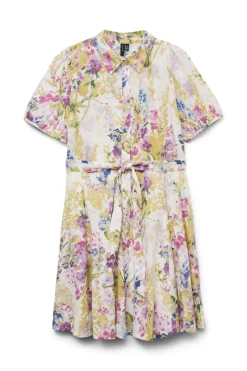 Online Vmdicthe 2/4 Short Volume Dress Kjoler|Ammevenligt Tøj