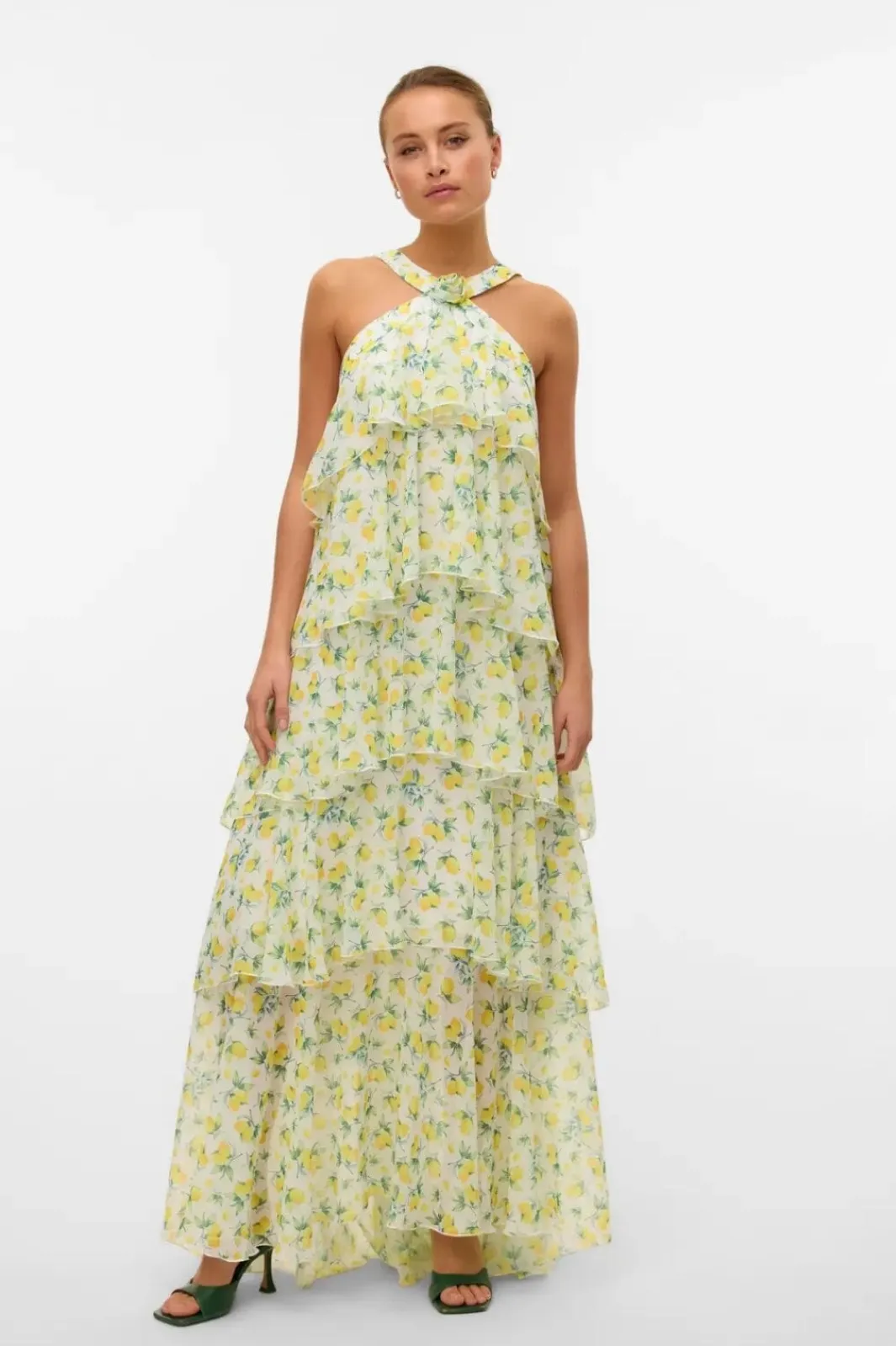 Vero Moda Kjoler<Vmfelicia Sl Ruffle Maxi Dress