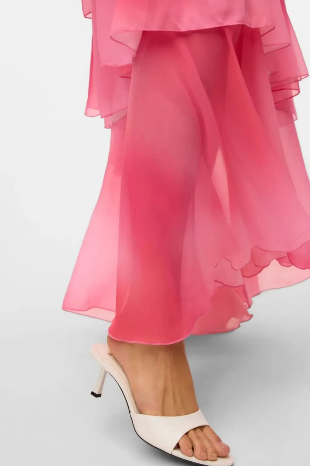 Vmfelicia Sl Ruffle Maxi Dress Kjoler