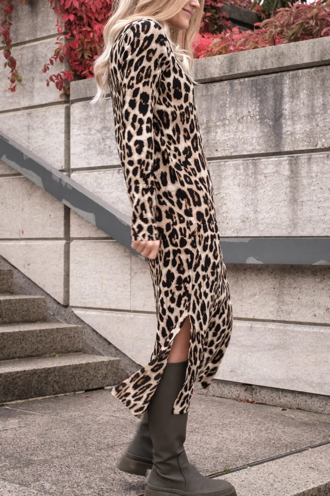 Neo Noir Kjoler<Vogue Big Leo Dress Eksklusiv hos Molly&My