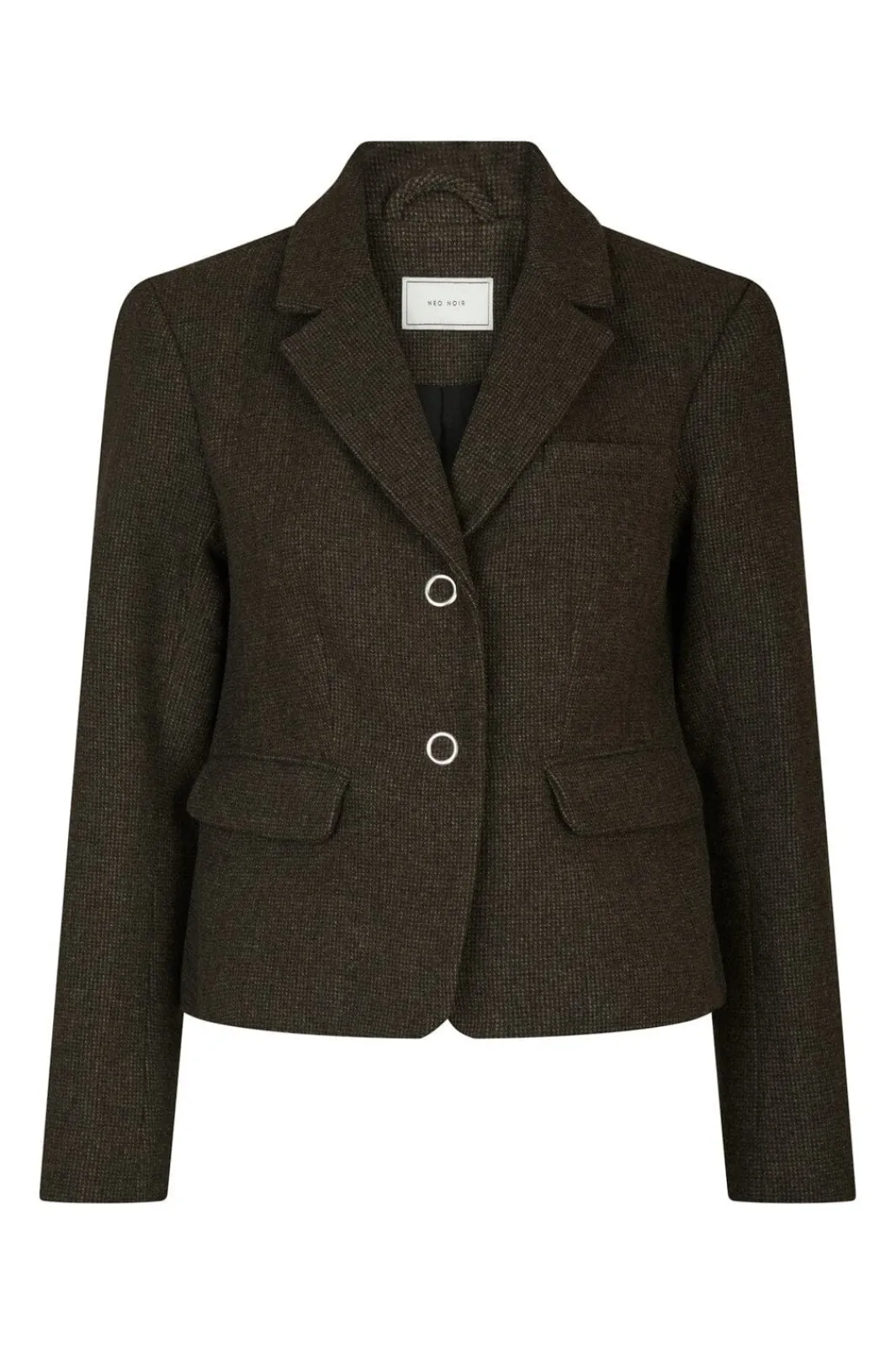 Online Waed Mini Check Blazer 166184 Sæt 🛍️|Jakkesæt