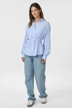Neo Noir Bluser & Skjorter|Ammevenligt Tøj<Wales Stripe Shirt 166278