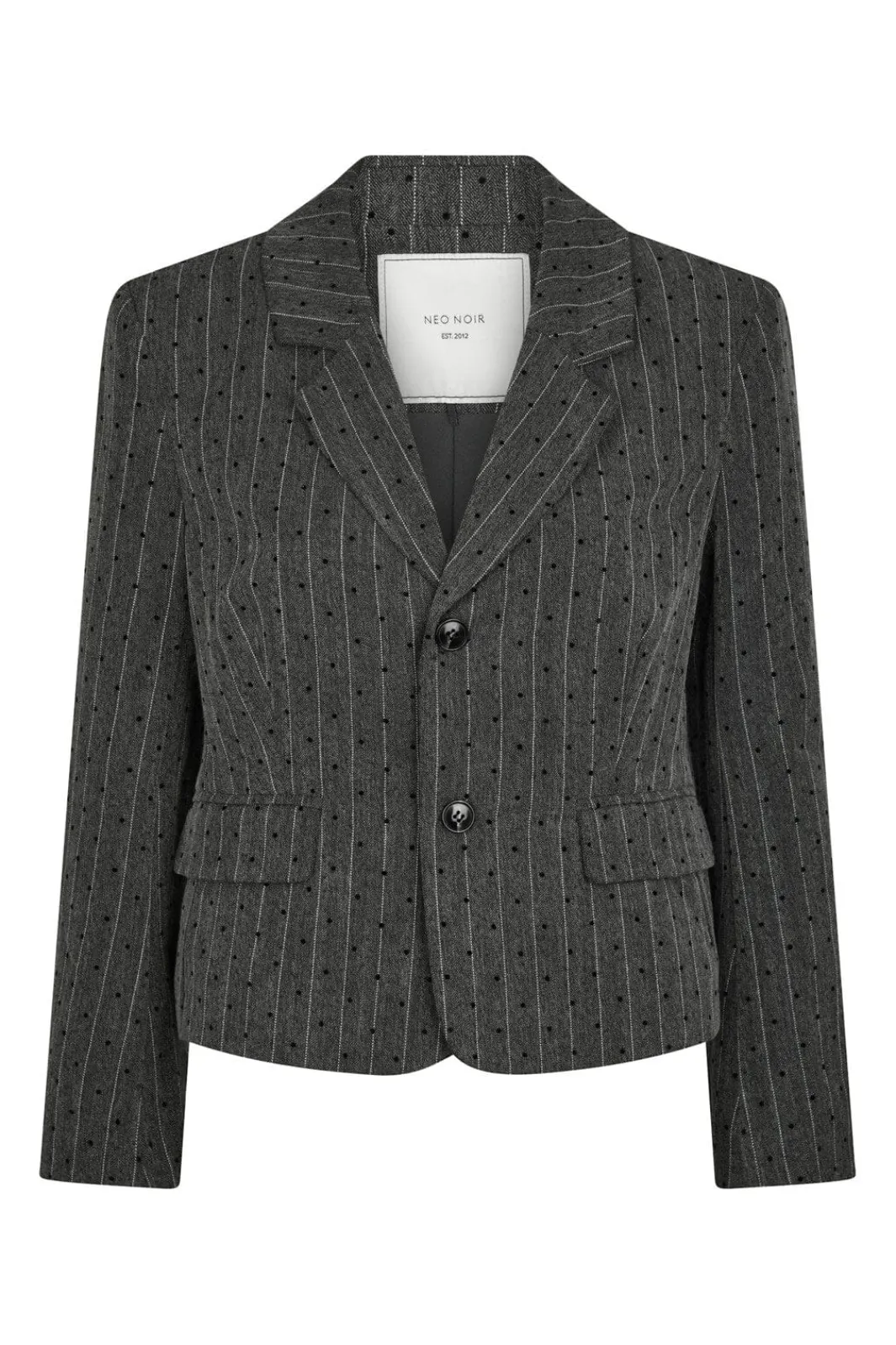 Neo Noir Sæt 🛍️|Jakkesæt<Willa Mini Dot Blazer 166795