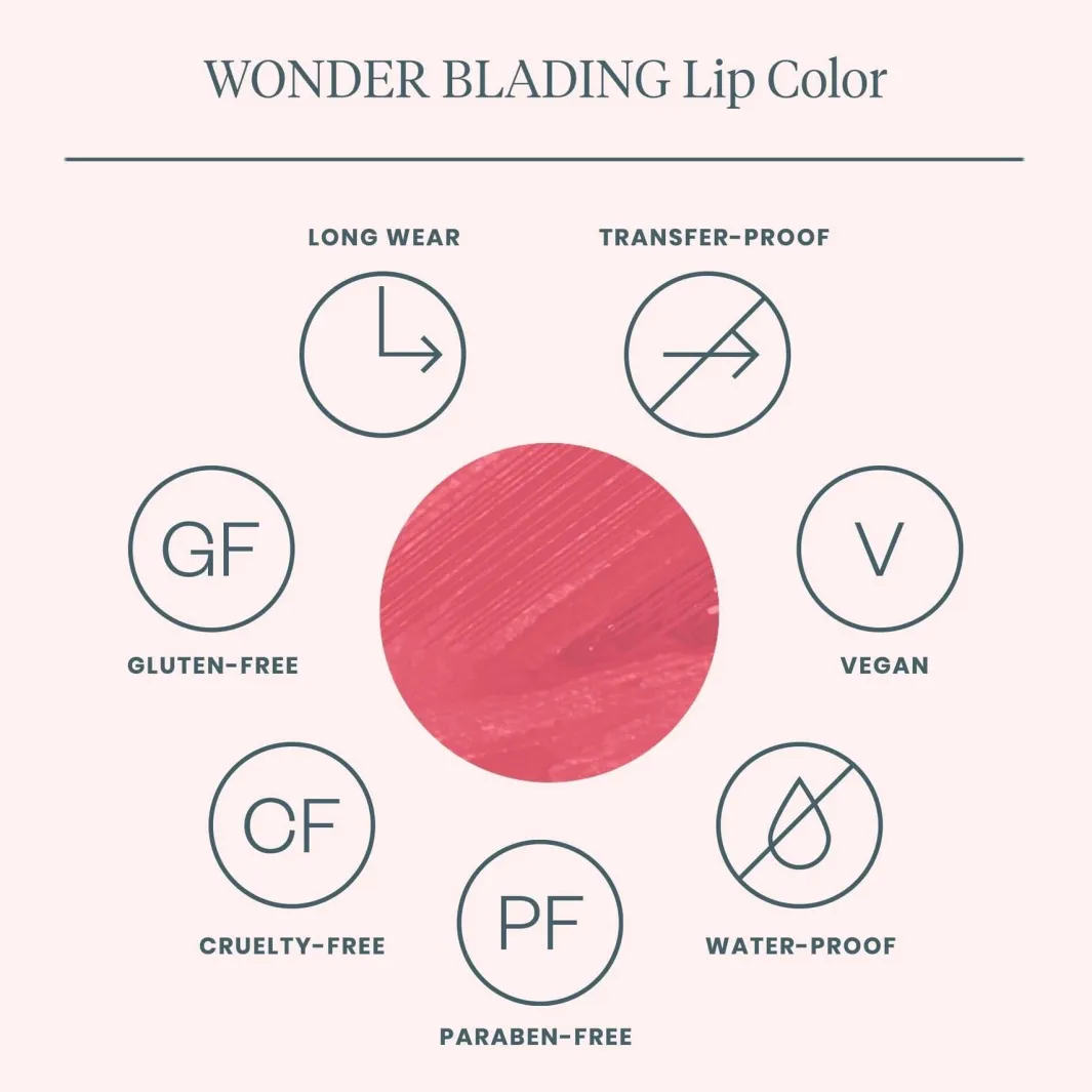 Wonder Blading Lip Stain Kit Læbestift
