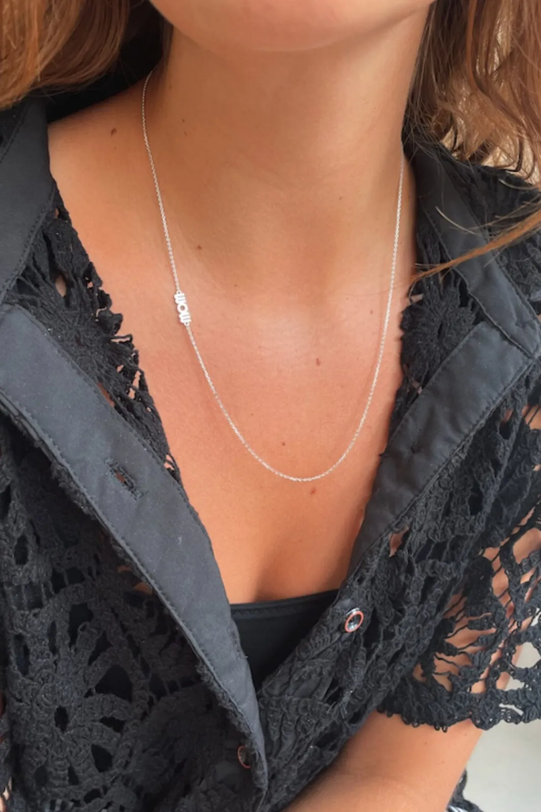 Hot Wow Mom Necklace Silver Halskæder