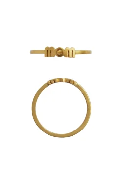Stine A Ringe<Wow Mom Ring Goldenen