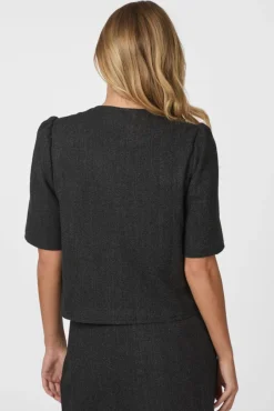 Outlet Xanthe Herringbone Blazer 165683 Sæt 🛍️|Blazere
