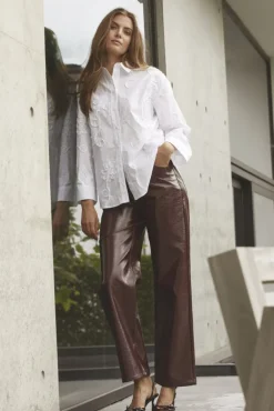 New Xaviercc Flower Shirt 45047 Bluser & Skjorter|Ammevenligt Tøj