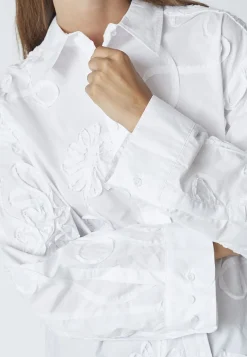 New Xaviercc Flower Shirt 45047 Bluser & Skjorter|Ammevenligt Tøj