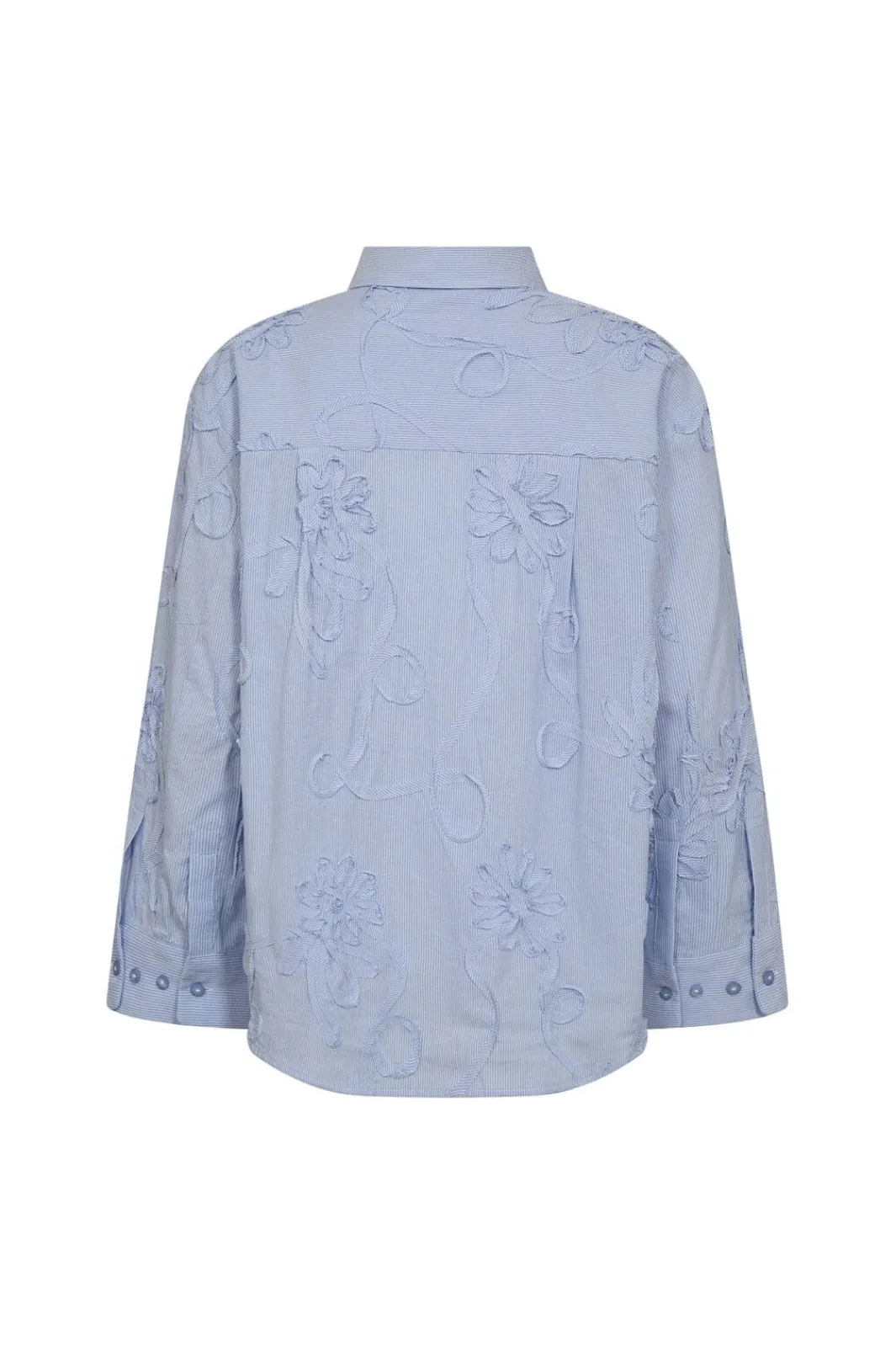 Co´Couture Bluser & Skjorter|Ammevenligt Tøj<Xaviercc Stripe Flower Shirt 45040
