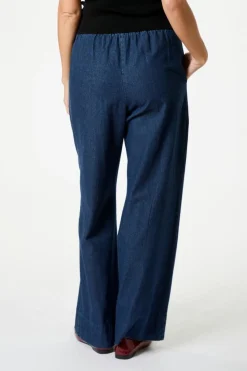 Neo Noir Bukser, Jeans & Leggings<Yana Denim Long Pants