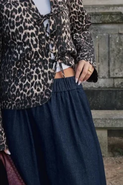 Best Yara Denim Long Skirt Nederdele