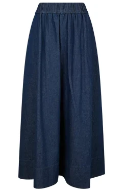 Best Yara Denim Long Skirt Nederdele
