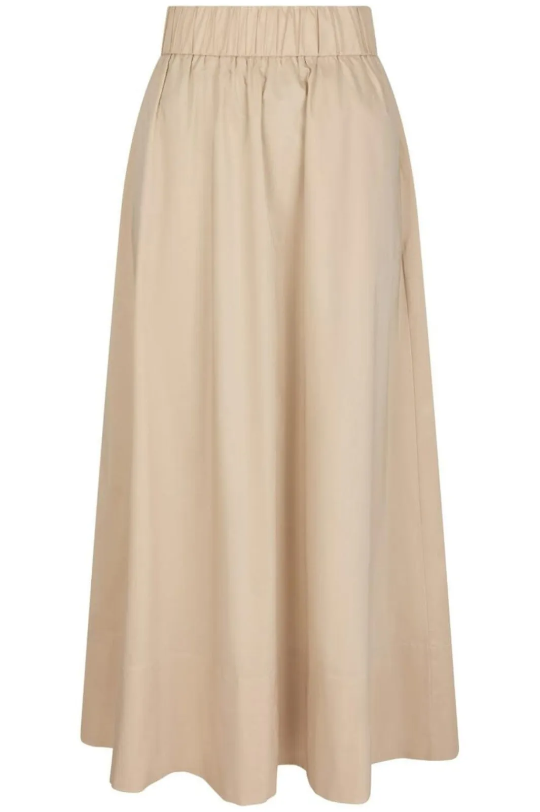 Neo Noir Nederdele<Yara Long Poplin Skirt 163076