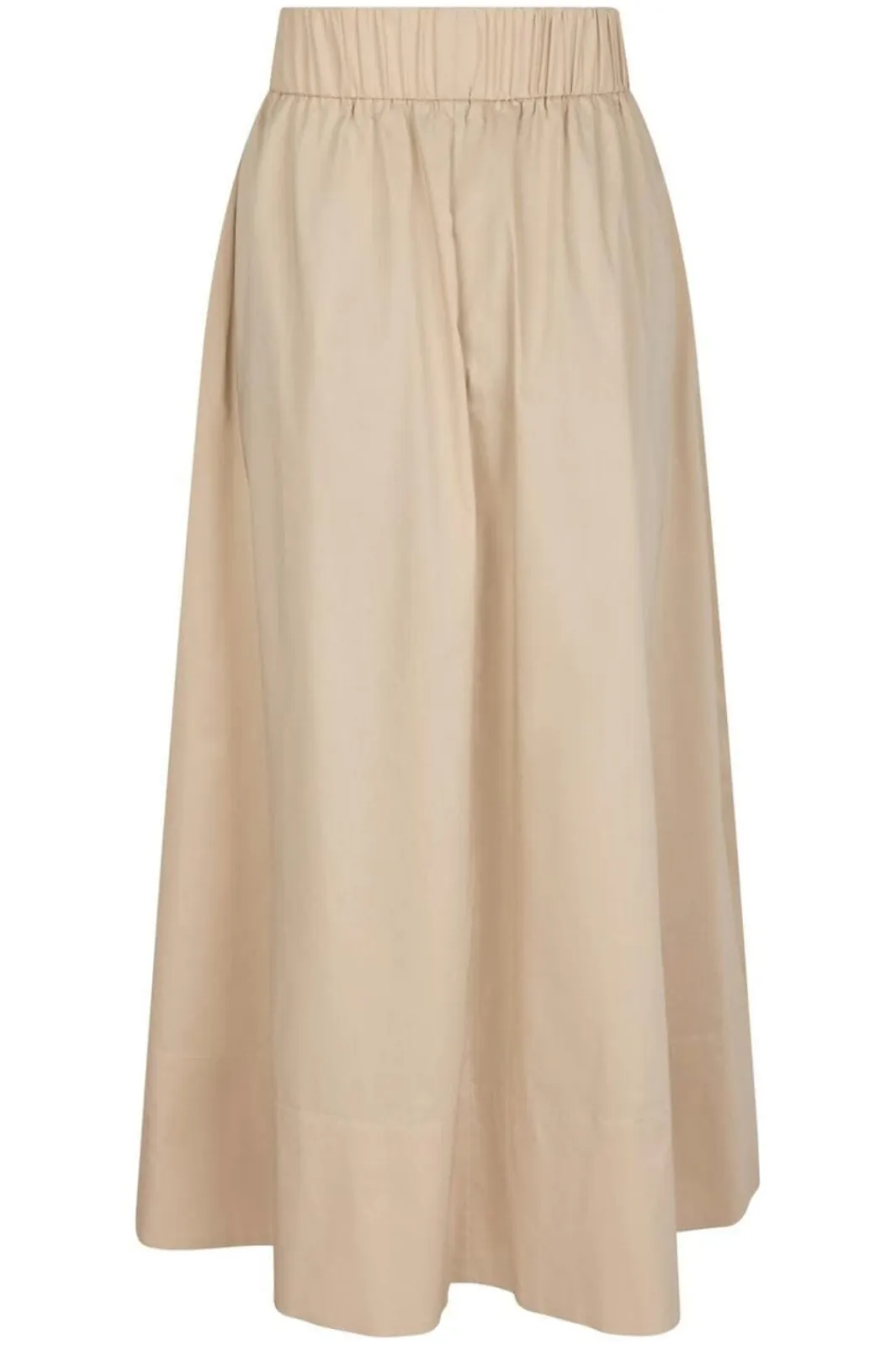 Neo Noir Nederdele<Yara Long Poplin Skirt 163076