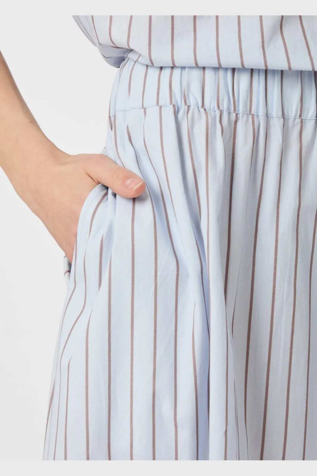Sale Yara Stripe Long Skirt 165286 Nederdele