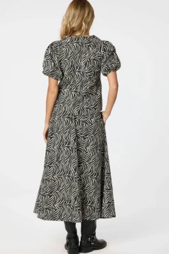 Neo Noir Nederdele<Yara Zebra Long Skirt 164709
