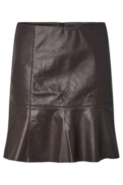 YAS Nederdele<colly Naplon Leather Skirt