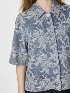 Clearance flamera 2/4 Denim Shirt Bluser & Skjorter|Ammevenligt Tøj