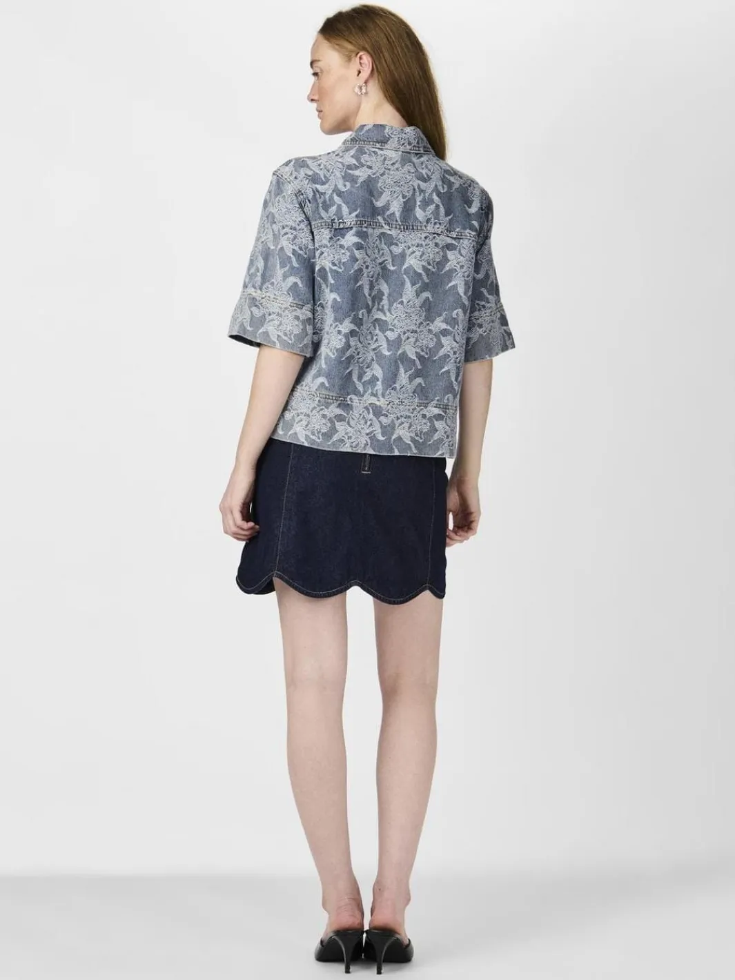 Clearance flamera 2/4 Denim Shirt Bluser & Skjorter|Ammevenligt Tøj