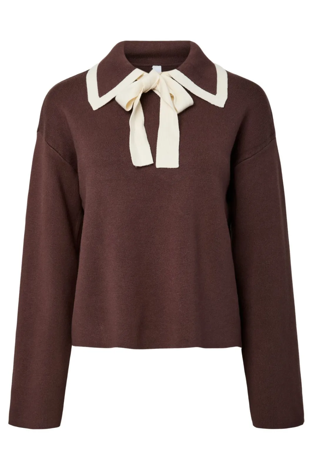 YAS Strik|Bluser & Skjorter<josie Ls Bow Knit Top