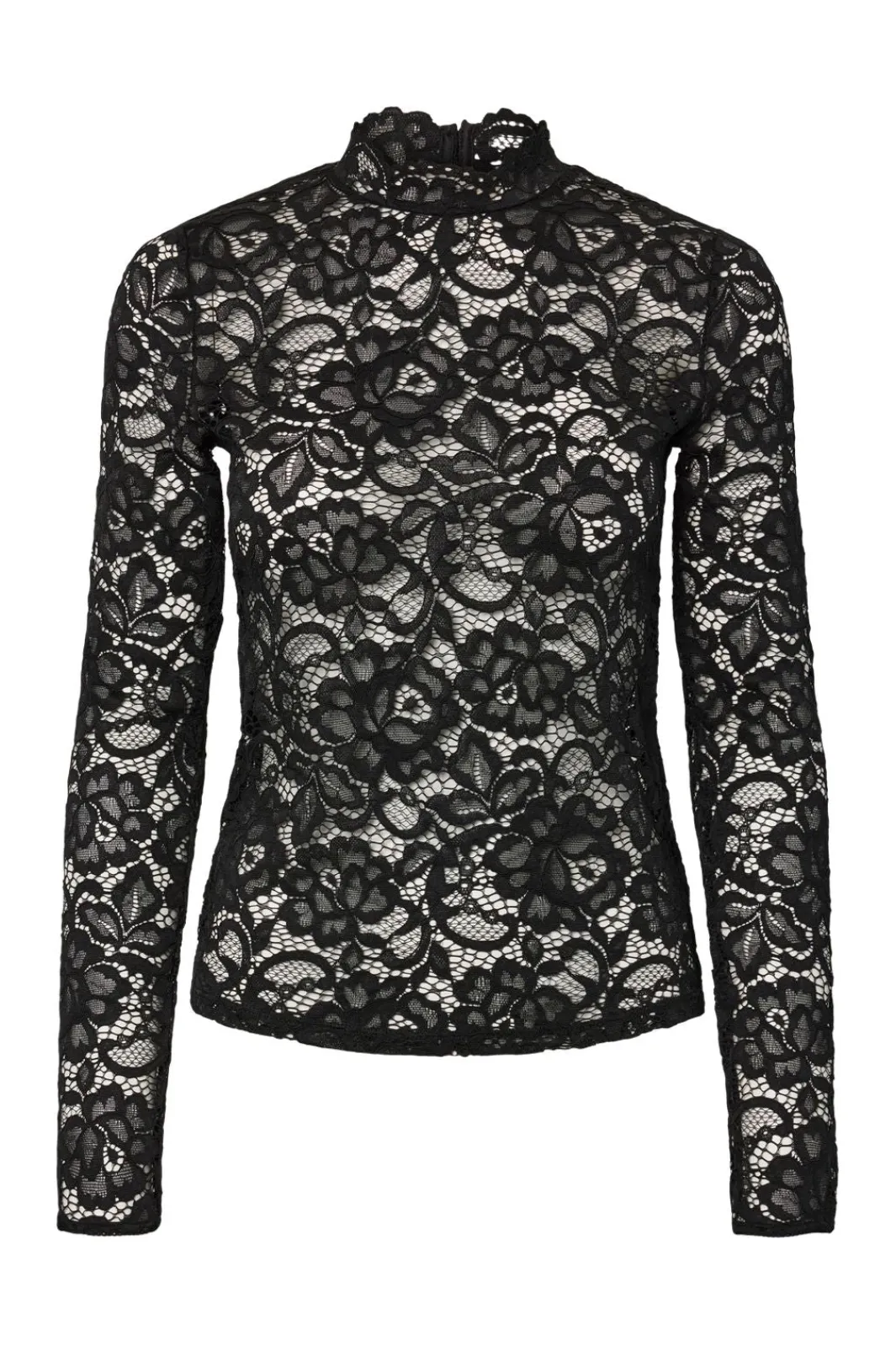 YAS Bluser & Skjorter<lacey Ls Lace Top