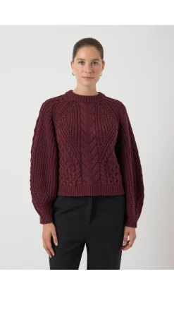 New nansa Ls Knit Pullover Bluser & Skjorter|Strik