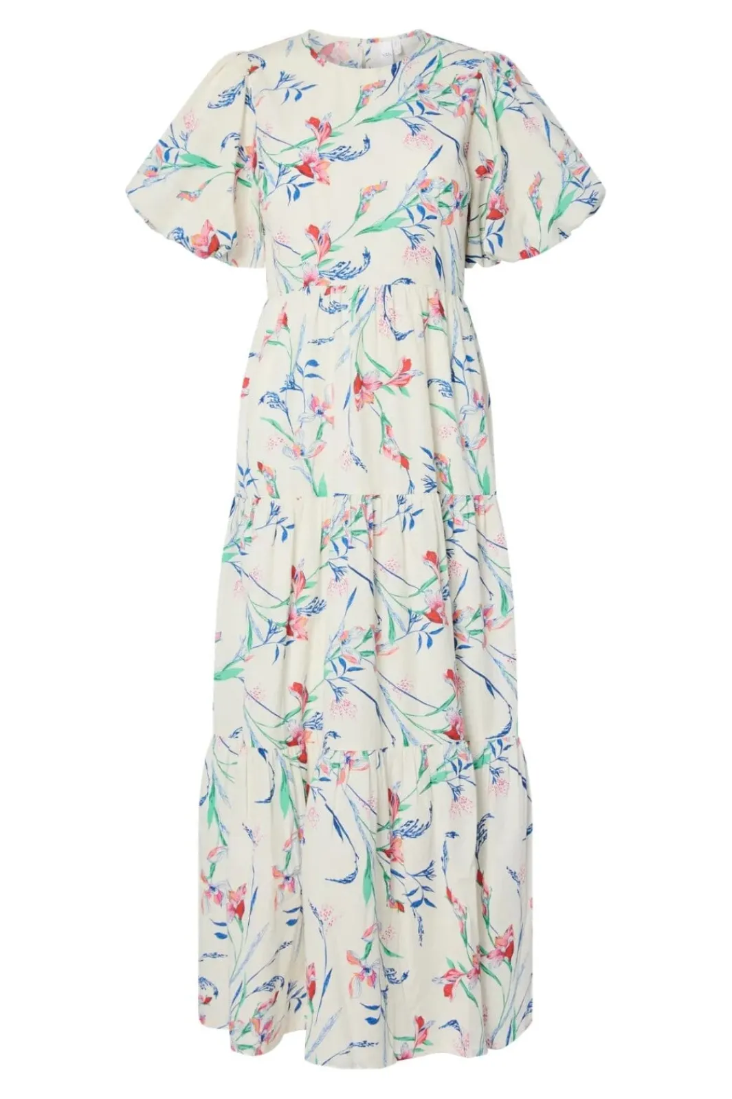 YAS Kjoler<neena Ss Ankle Dress Pb