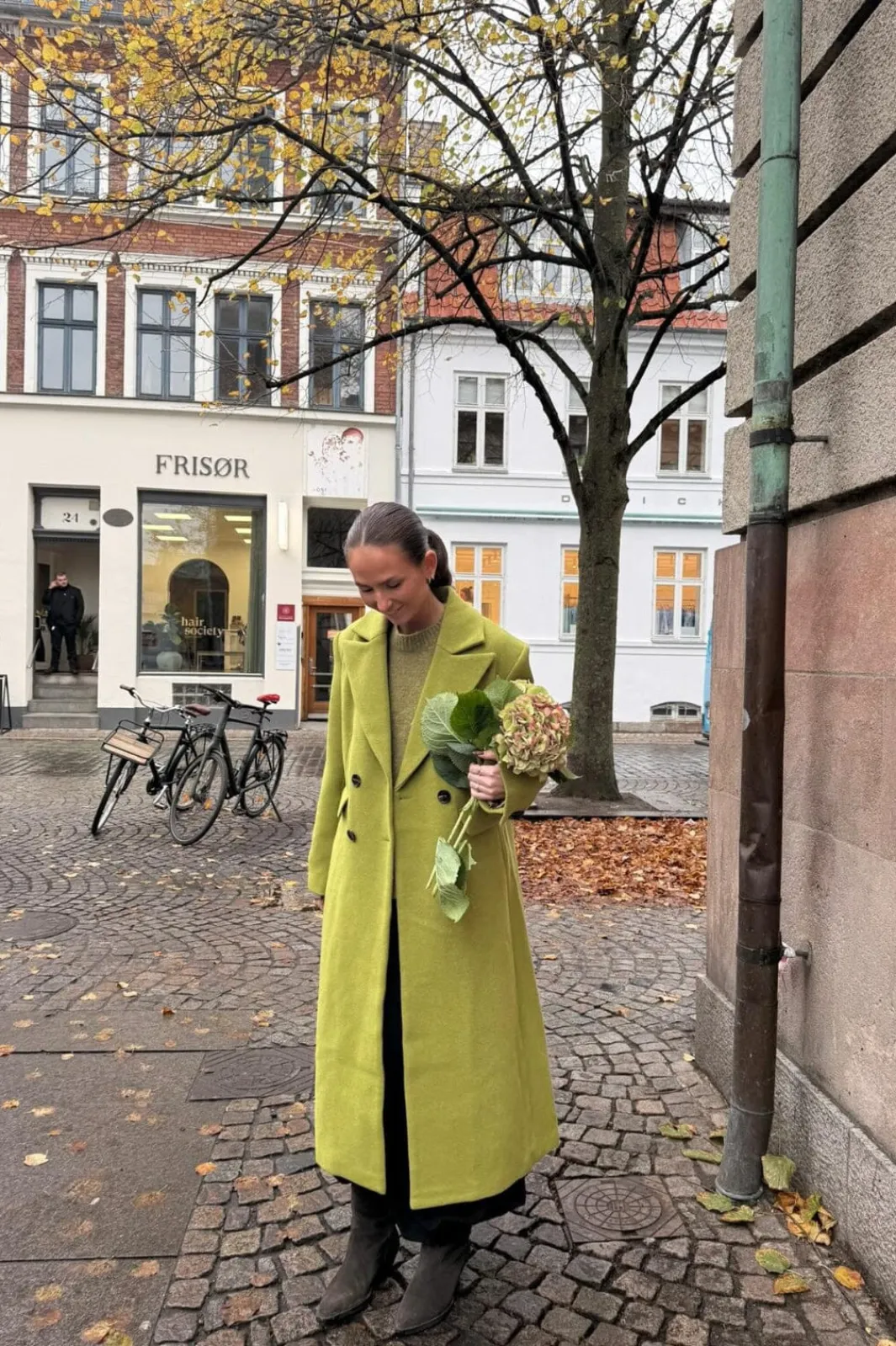 YAS Overtøj & Jakker<royla Ls Wool Blend Long Coat