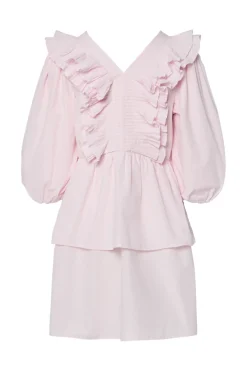 YAS Kjoler|Ammevenligt Tøj<runa 3/4 Ruffle Dress