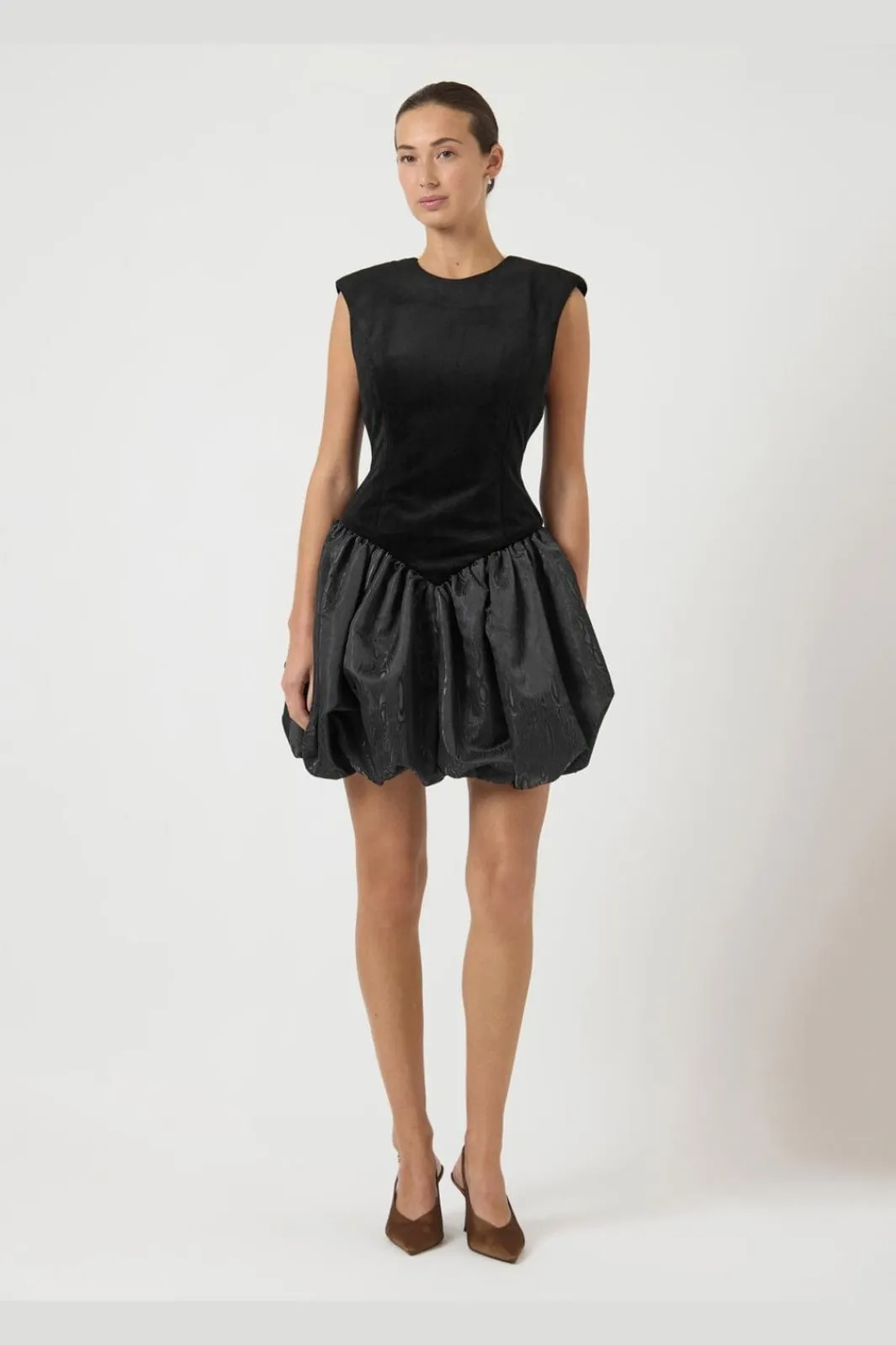 YAS Kjoler<sarah Sl Bubble Hem Dress Gf