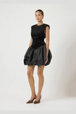 YAS Kjoler<sarah Sl Bubble Hem Dress Gf
