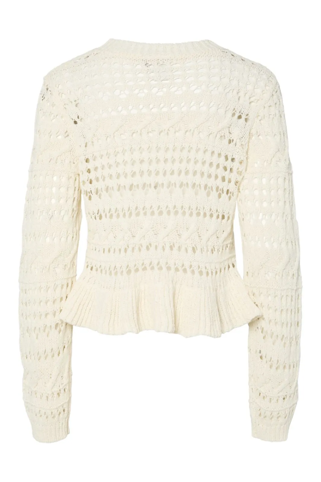 YAS Bluser & Skjorter|Strik<tucca Ls Short Knit Pullover